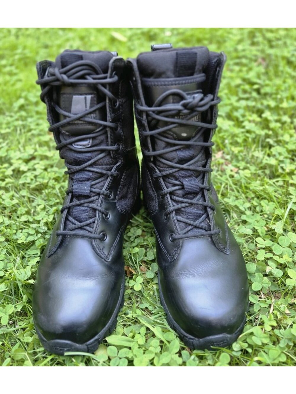 BlackHawk! Black Ops V2 Tactical Black Leather Boot Men's 8W Waterproof Military